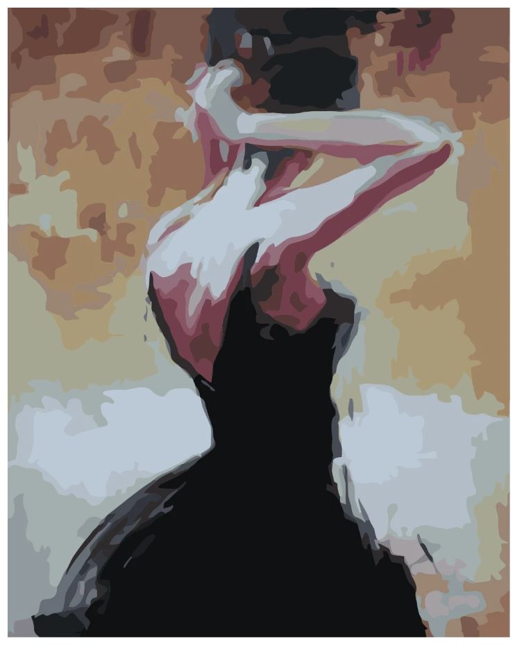 Balerina 40x50 cm 05646
