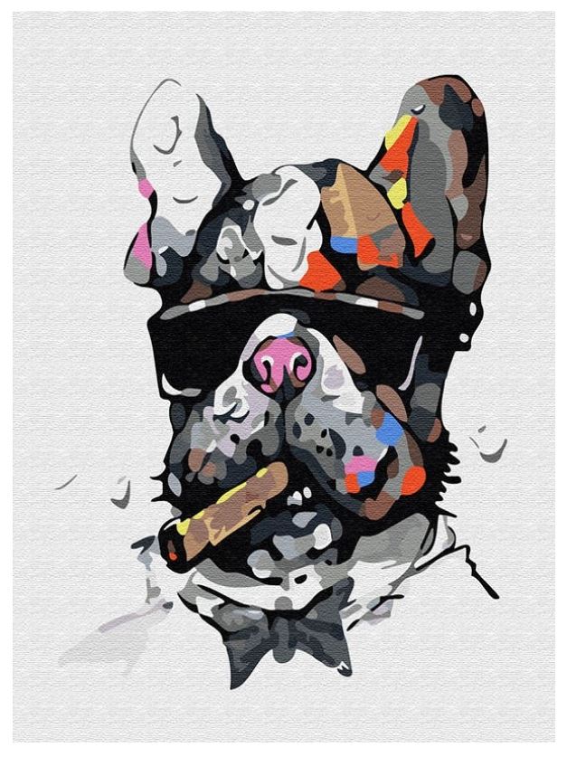 French Bulldog 40x50 cm 05820