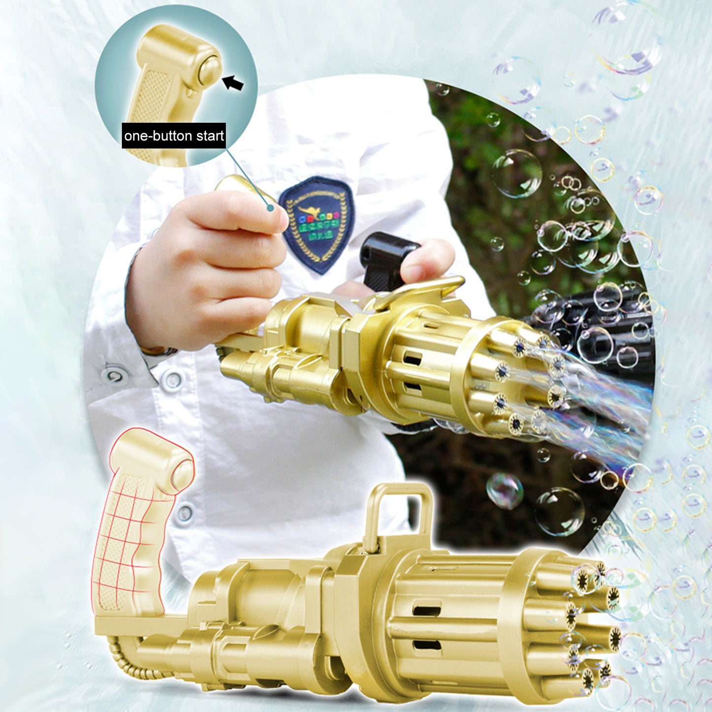 Pistol Water Bubble