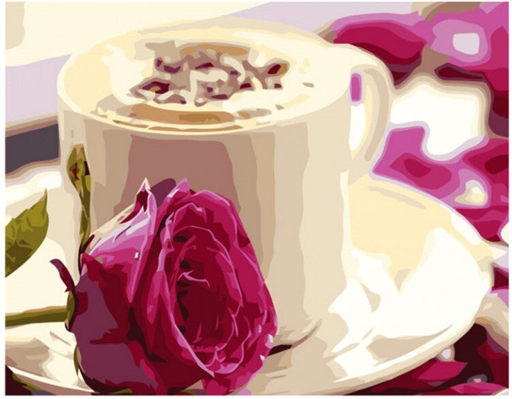 Cafeaua de dimineată 40x50 cm
