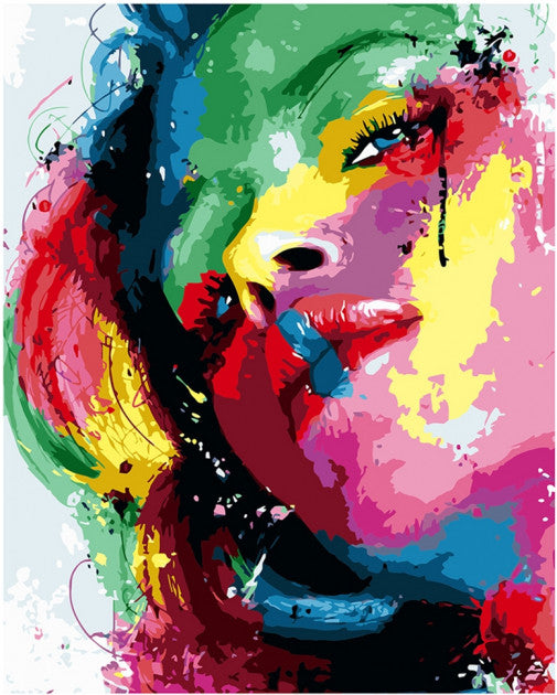 Față multicolora 40x50 cm