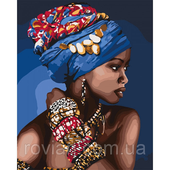 Frumusete africană 40x50 cm