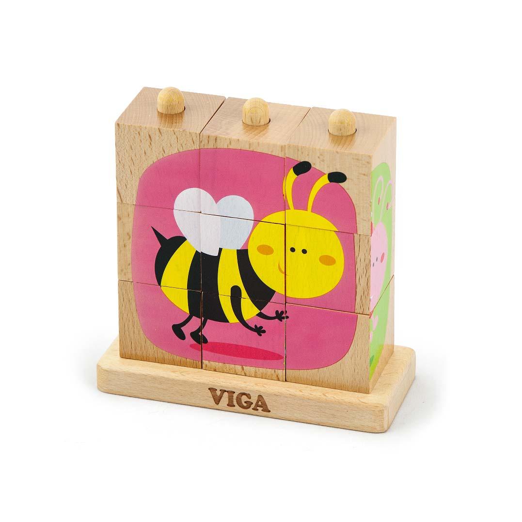 Stacking Cube Puzzle Albinuta