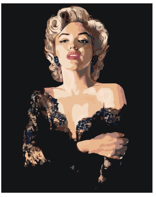 Marilyn Monroe 3369, pictura pe numere 40x50 cm