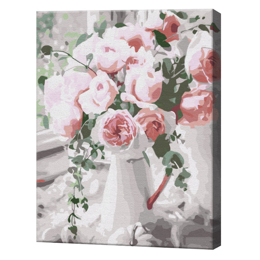 Buchet de trandafiri gingasi 40x50 cm