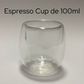 Pahar de Espresso cu pereti dubli 100 ml