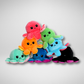 Octopus Plush, Jucărie Reversibilă - Albastru/Galben