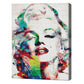 Marilyn Monro în culori vii 40x50 cm
